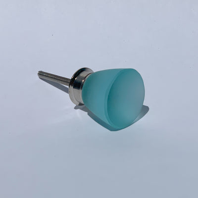 Frosted Turquoise Beach Glass Drawer Pulls Cabinet Knobs Hooks