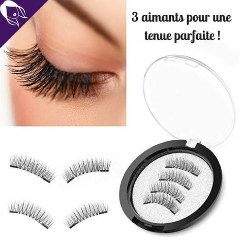 faux cils magnétiques effet naturel pour un look sophistiqué et glamour