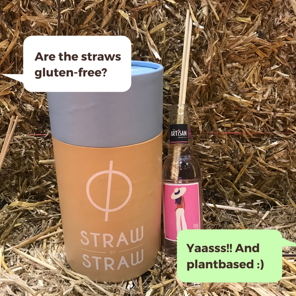 glutenfree eco-friendly straw straws