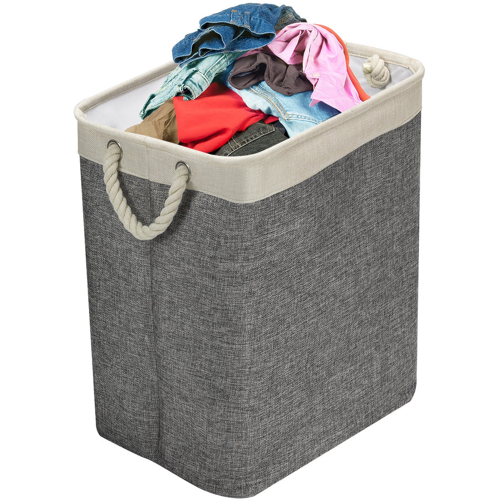 Laundry Hamper with Rope Handles Sorbus Home