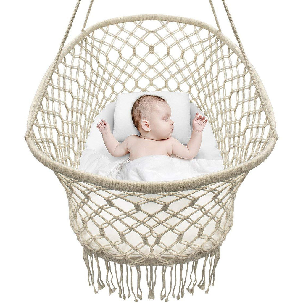 Baby Crib Macrame Cradle – Sorbus Home