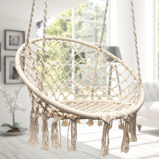 sorbus hanging rope chair