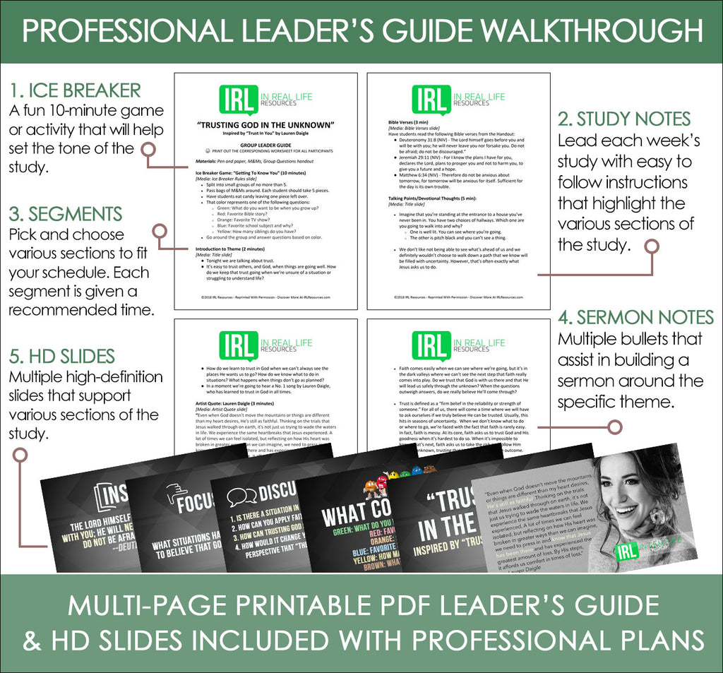Professional Leader's Guide