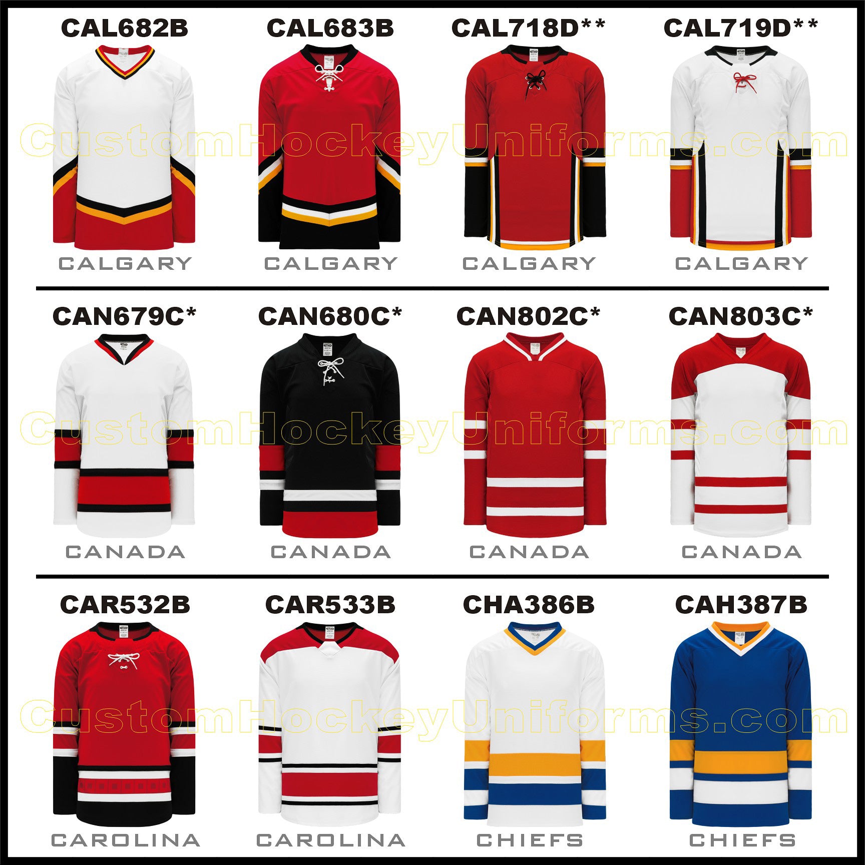 college hockey jerseys