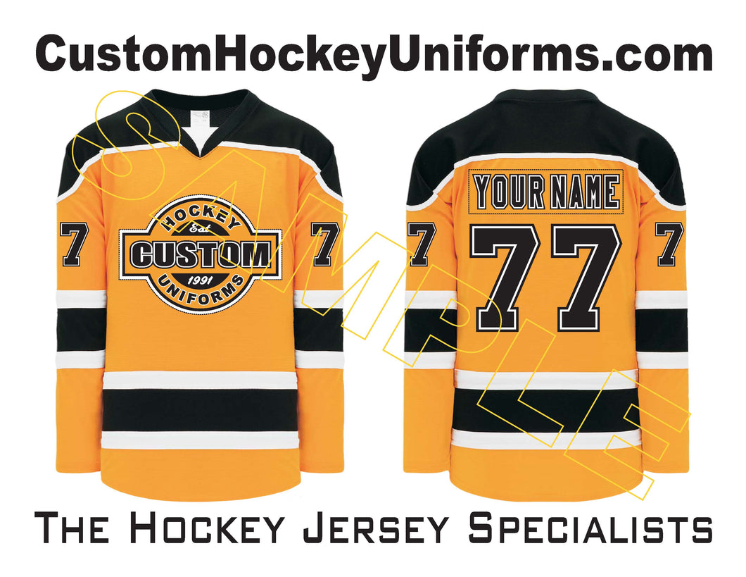 Download Sample Jersey Mockup - CustomHockeyUniforms.com