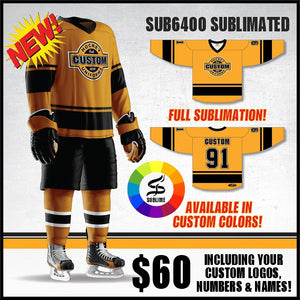 Custom Sublimated Hockey Jerseys 