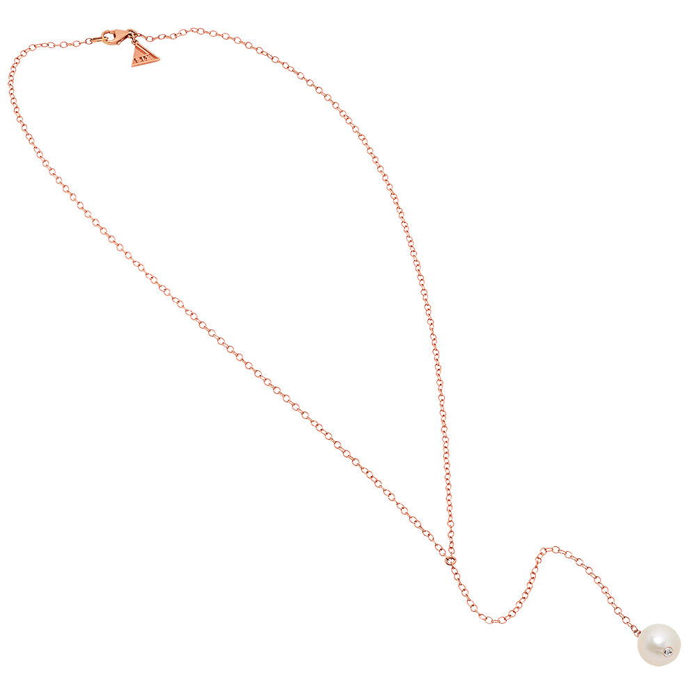 single pearl drop necklace