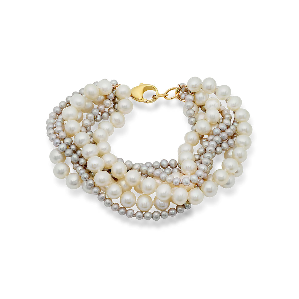 Multi Strand Pearl Bracelets  Bourdage Pearls