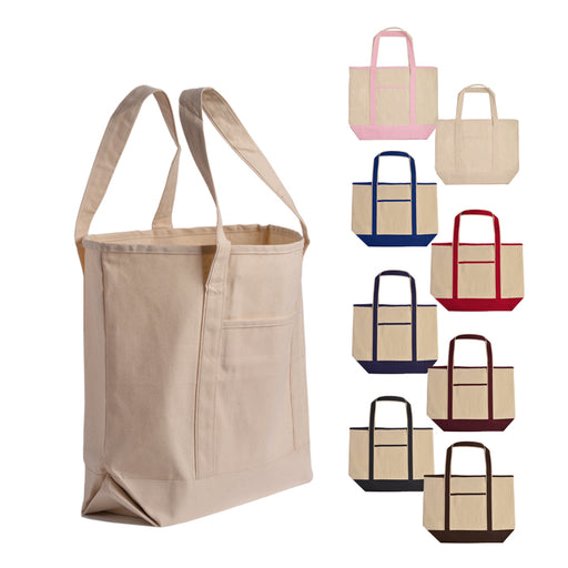 Jumbo Canvas Tote Bag | Personalized Tote Bags | Bagiva