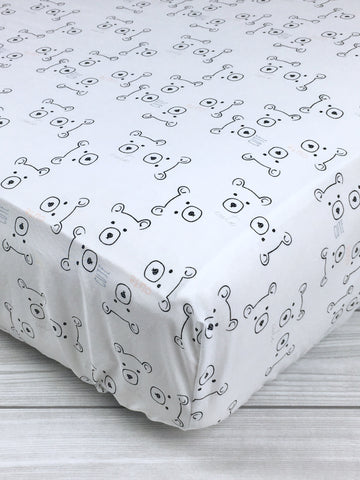 crib sheet and changing pad cover set