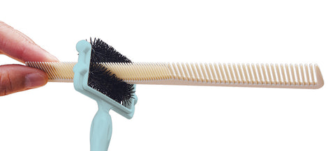 2In1 Comb Cleaning Brush Hairbrush Cleaner Rake Comb Embedded Tool