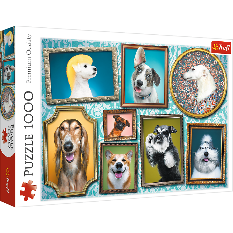 Trefl Funny Cities Dogs in London Jigsaw Puzzle - 1000pc