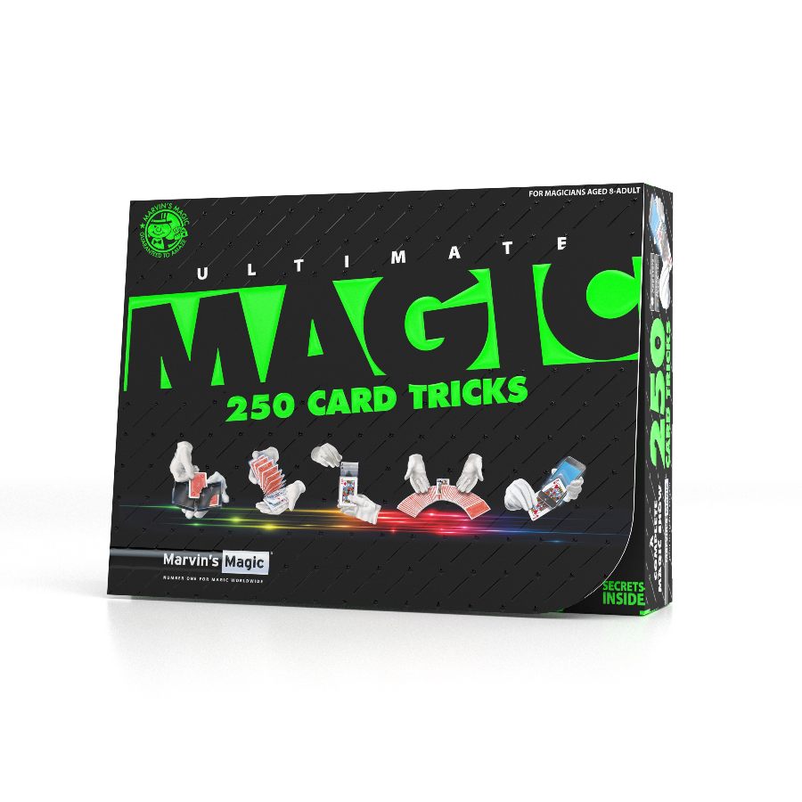 Marvin's Ultimate 365 Magic Tricks & Illusions Cards Box - Supply Outlet