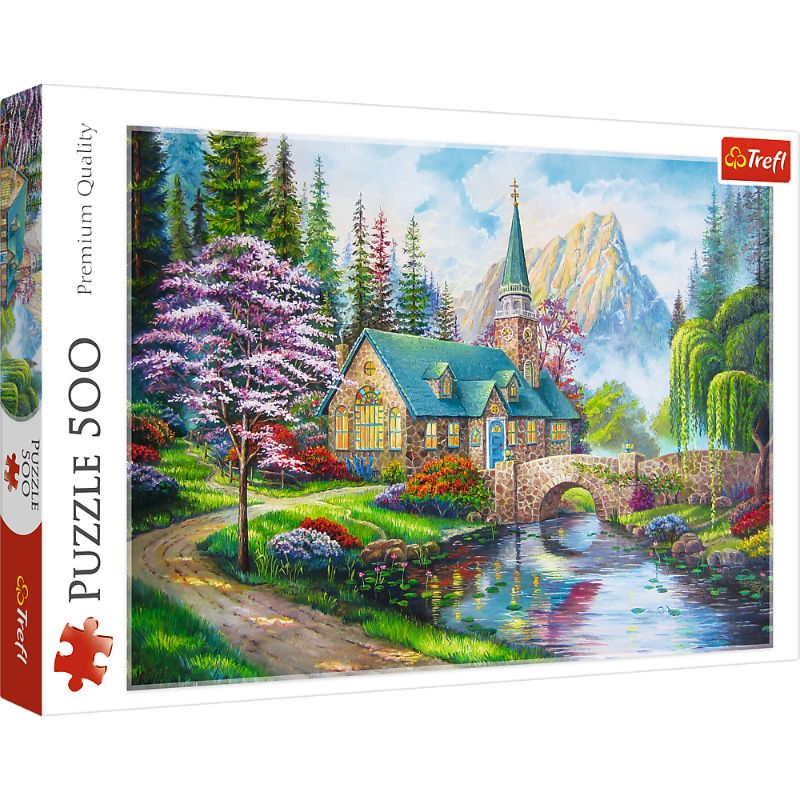 Trefl (65006) - Cottage in the Mountains - 6000 pieces puzzle