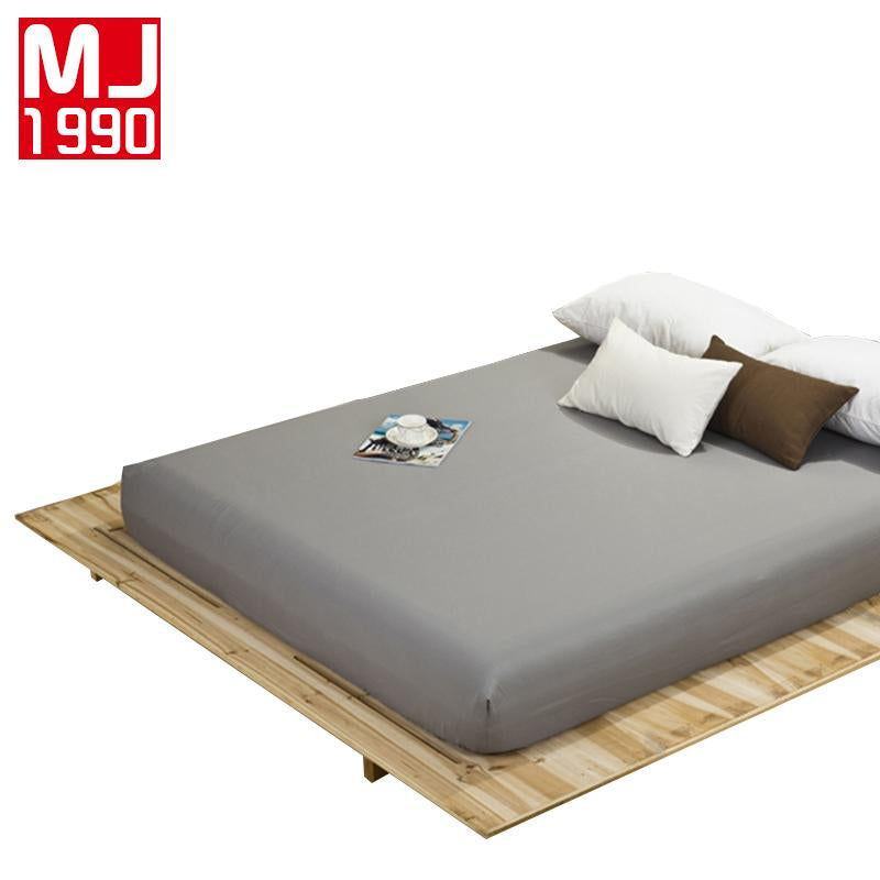 100 Polyester Flat Fitted Sheet Bed Coverlet Set Comfort Mattress