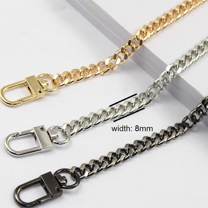 Luxtrada 47 Purse Chain Strap-Handbags Replacement Chains Metal Chain Strap  for Wallet Bag Crossbody Shoulder Chain Gold 