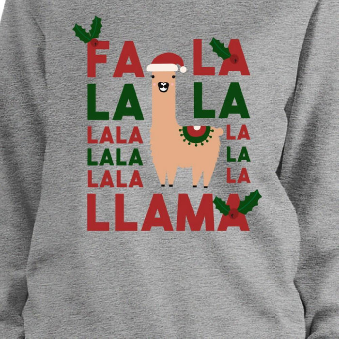 fa la la llama sweatshirt