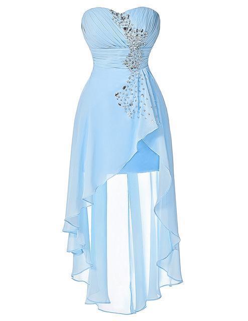 cheap high low prom dresses