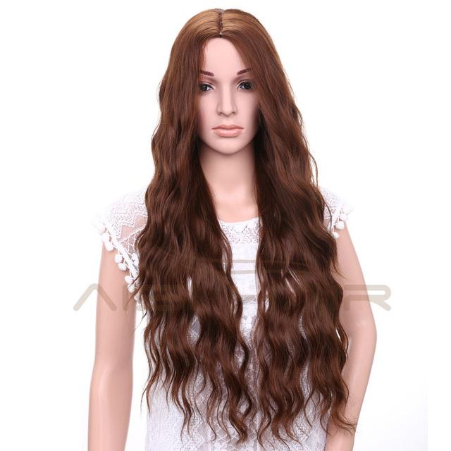 I S A Wig 30 Synthetic Red Black Dark Brown And Ombre