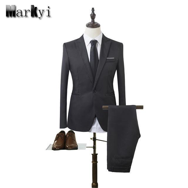 Markyi Mens Wedding Suits Plus Size 3xl Singer Button Cheap Suits