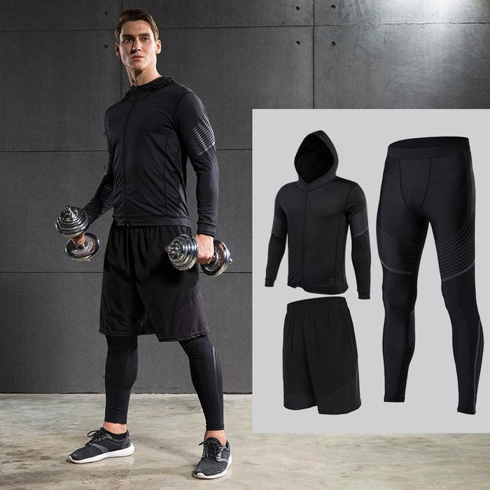 Buy Men's Compression Shorts 3 Pack Quick Dry Sports Tight Shorts Soft Running  Pants for Workouts, Training, Gym Online at desertcartBrunei