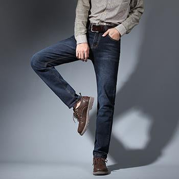 business casual men jeans