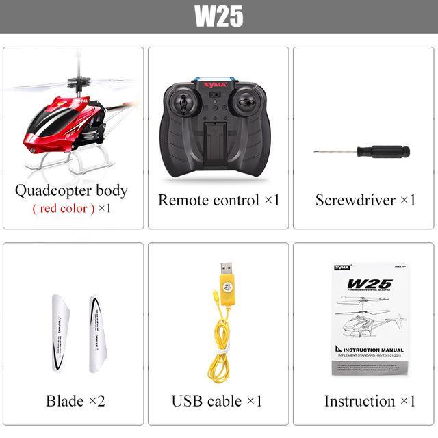 syma w25 helicopter