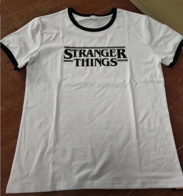 Stranger Things Ringer Tee Hipster Shirts Tumblr Graphic T Shirt