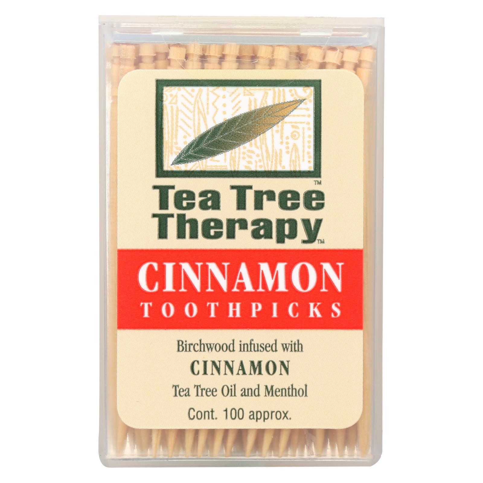 tea tree oil toothpicks