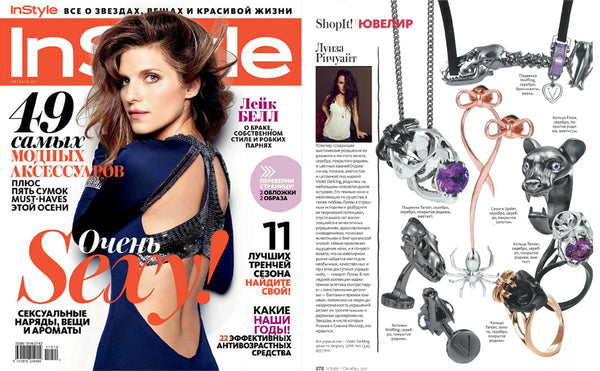 Instyle Russia features Violet Darkling