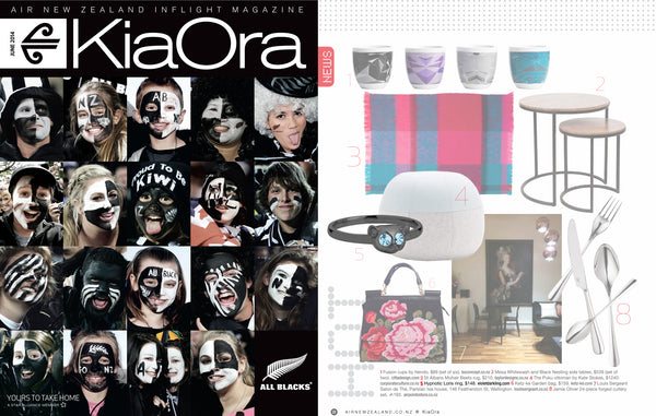 KiaOra features Violet Darkling's Loris ring