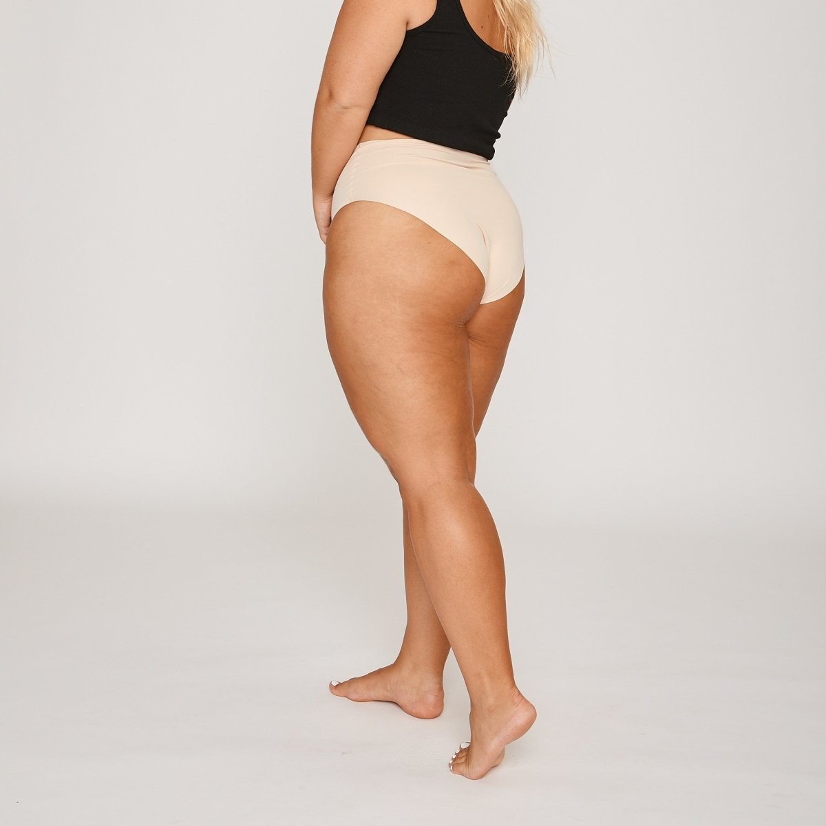 Original-Rise Cheeky - Seamless Cotton - Buttermilk