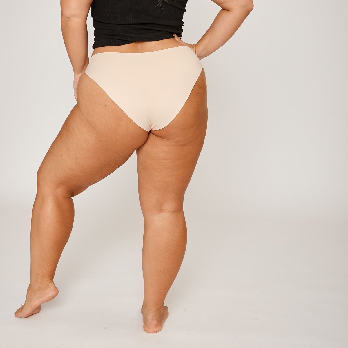 Original-Rise Cheeky - Seamless Cotton - Buttermilk