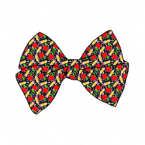 PRE-TIED BOW-Schoolin' Fabric Bow-Wholesale