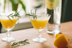 Antihangover cocktail with gin