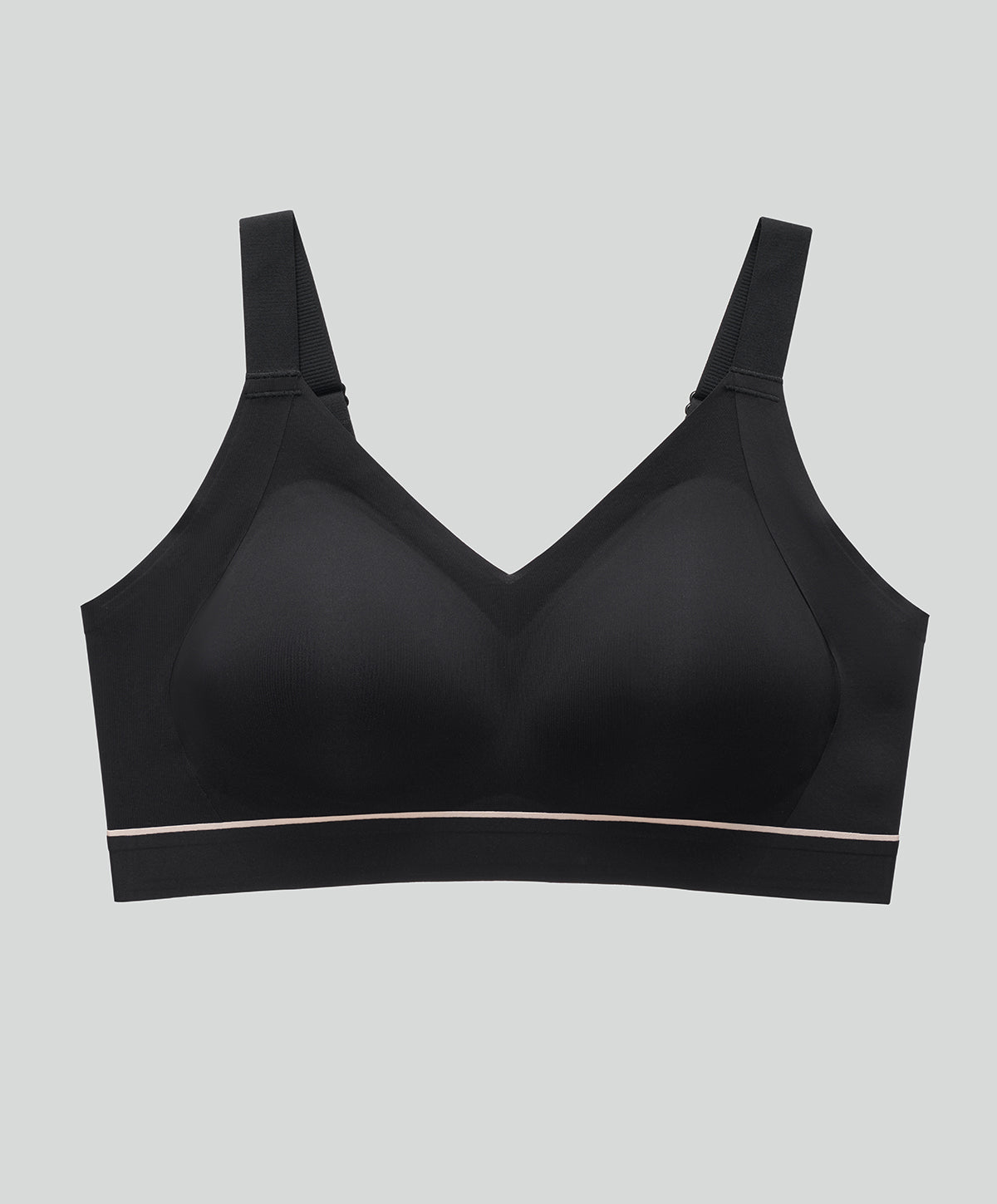 Pierre Cardin Sports Bralette in Cotton with External Elastic - Women's Bra  - Olympic Brassiere MOD. Date, Bianco, M : : Fashion