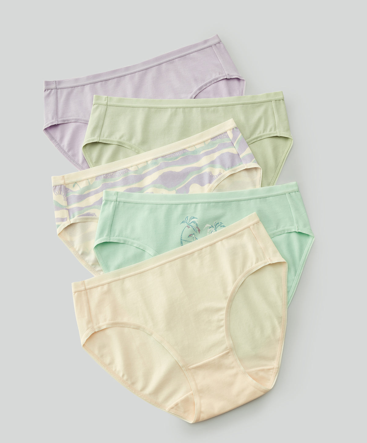 Charmaine Underwear For Women, Midi Style, 3 Per Pack, Multicolor Variety  1, X-Large price in Egypt,  Egypt
