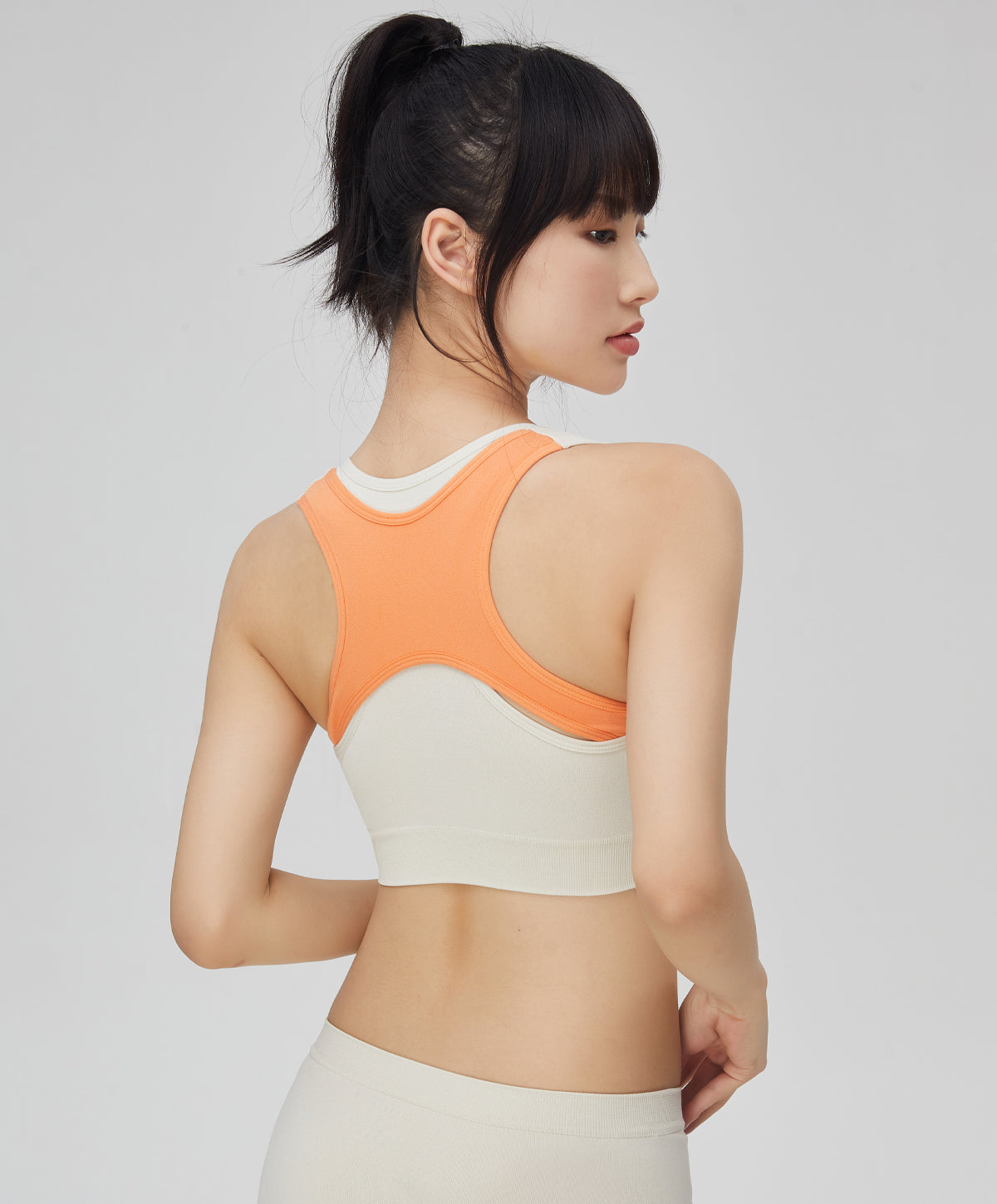 Energized Rejunvenate Seamless Bi-Colour Sports Bra