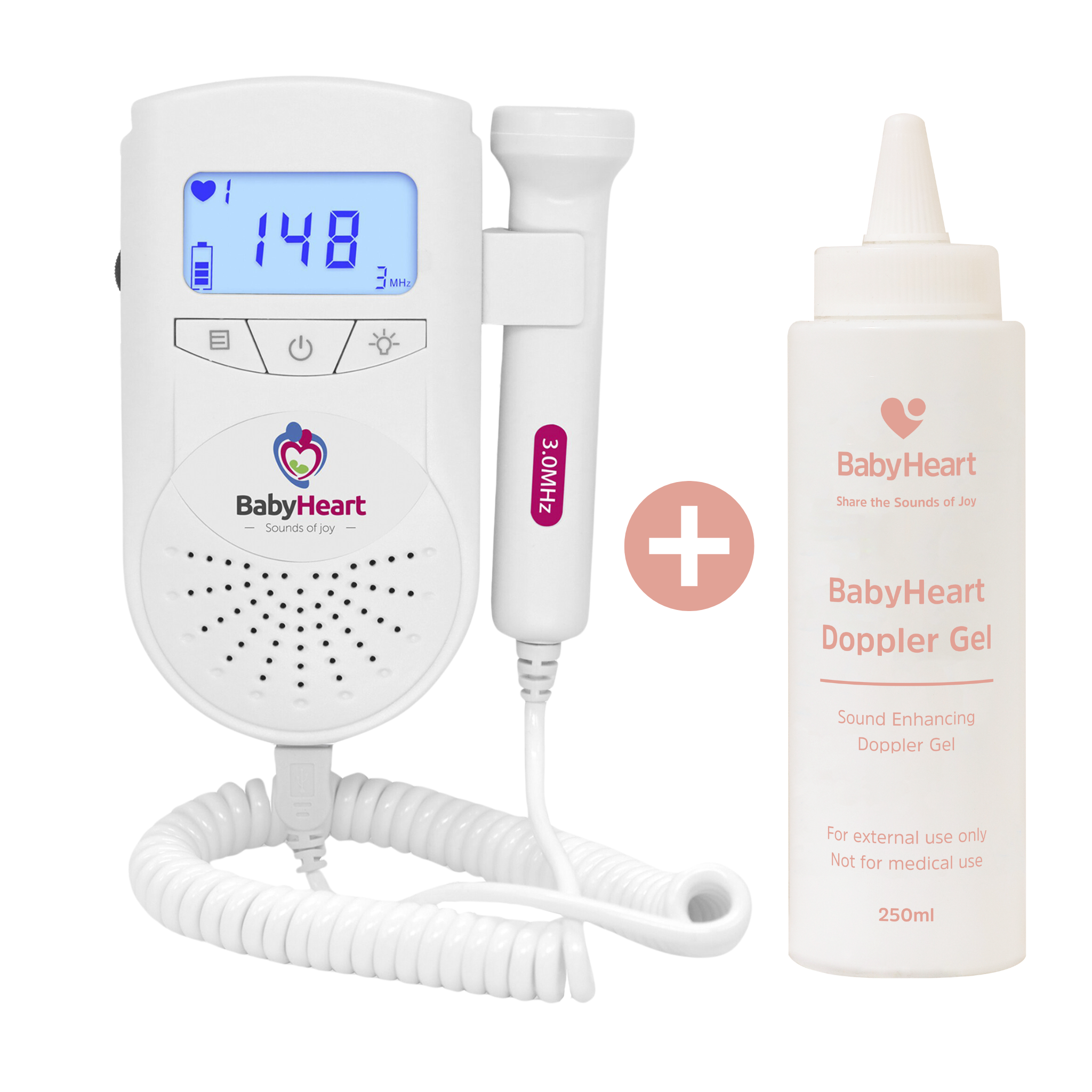 BabyHeart Standard Fetal Doppler - BabyHeart product image