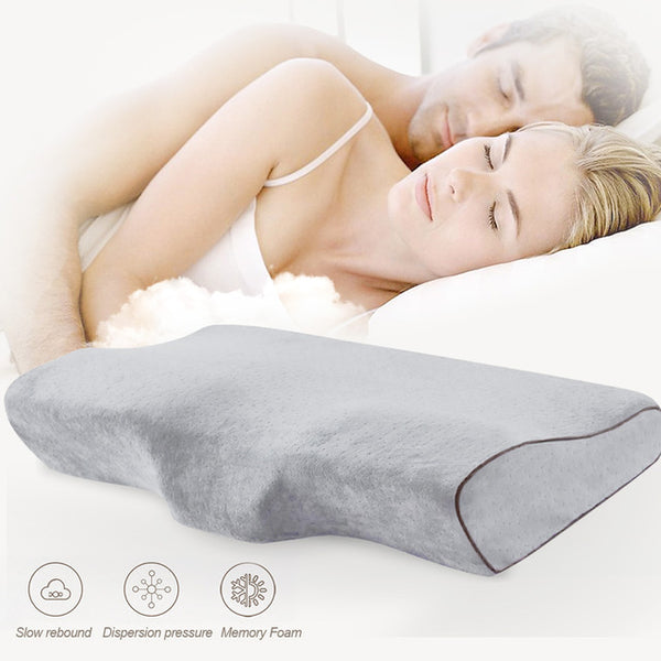 s shaped memory foam pillow