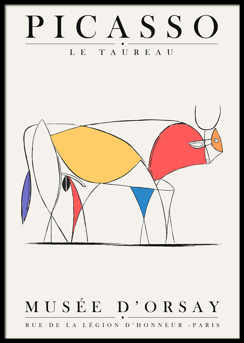 Taureau by Pablo Picasso 🎨 – Posters of