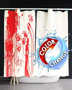 Colour Change Shower Curtain Bloody Shower Curtain Send