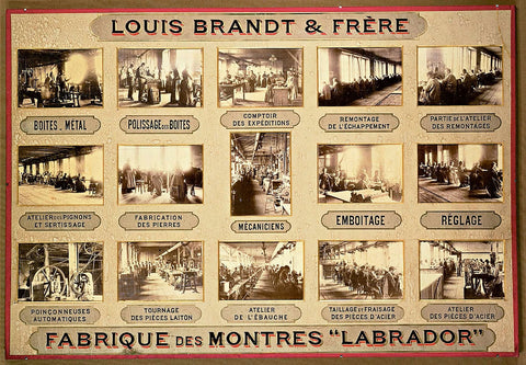 Advertisement of the Brother new factory, early 1900's