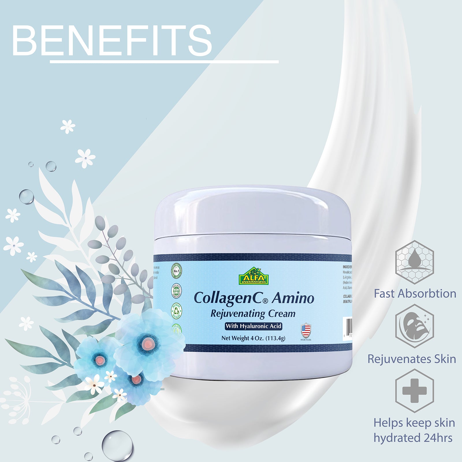 Collagen Amino Cream – Alfa Vitamins Store