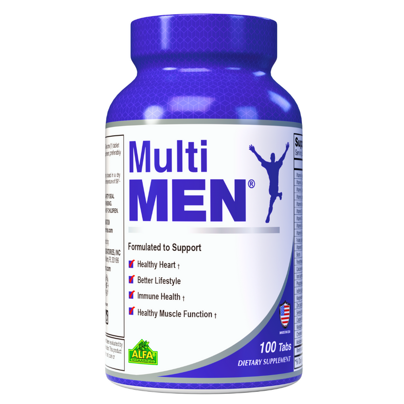 door elkaar haspelen Anders Schadelijk Multi Men 100 Tabs / Supplements for Men – Alfa Vitamins Store