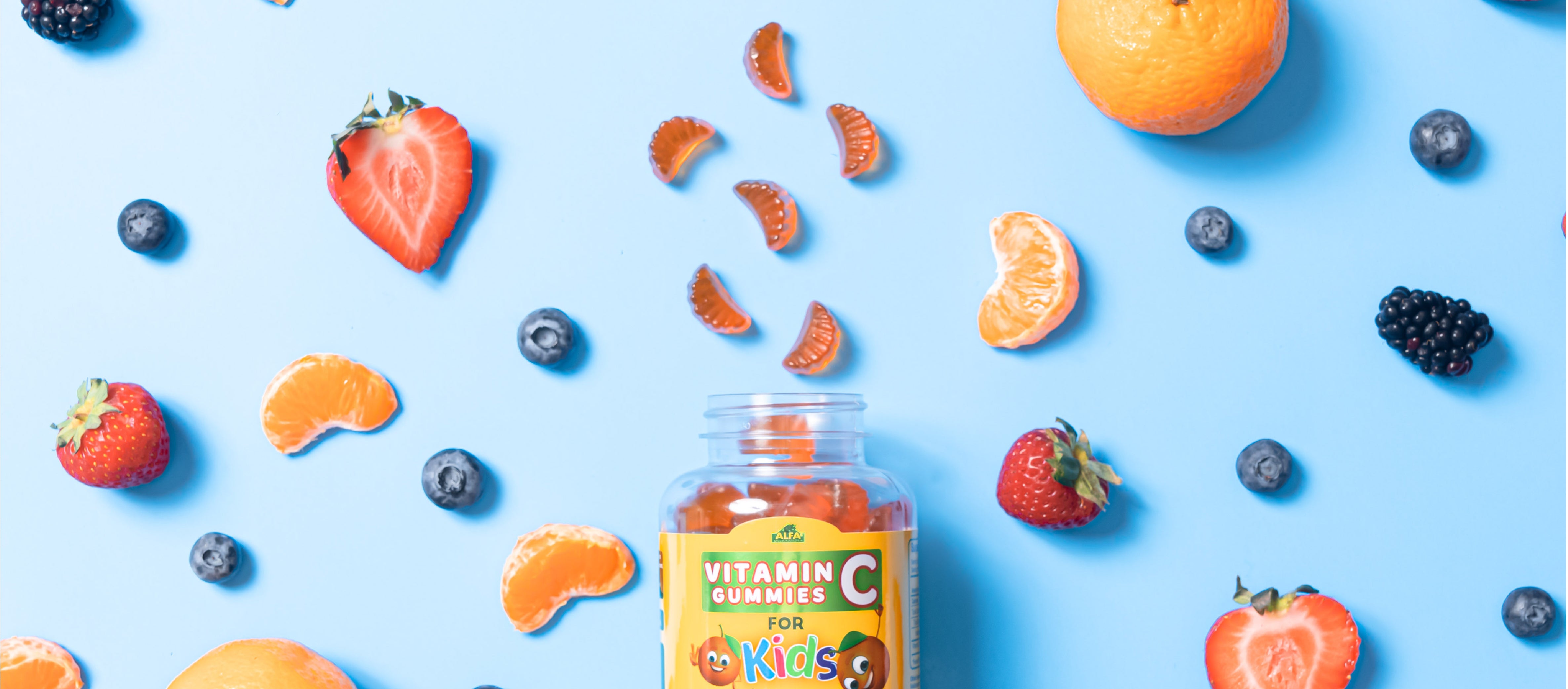 Vitamin C Gummies for Kids - 250mg - 60 Gummies