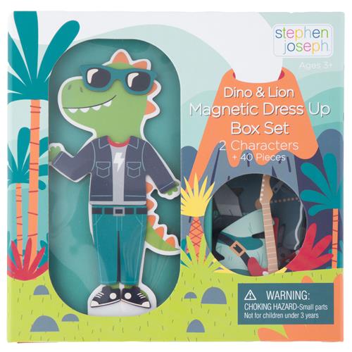 Magnetic Dress Up Doll- Dino and Lion