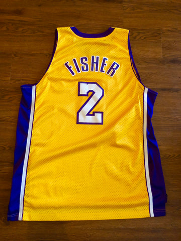 derek fisher throwback jersey