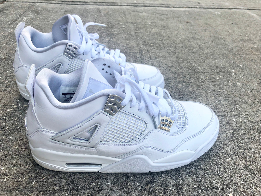 white and silver 4s