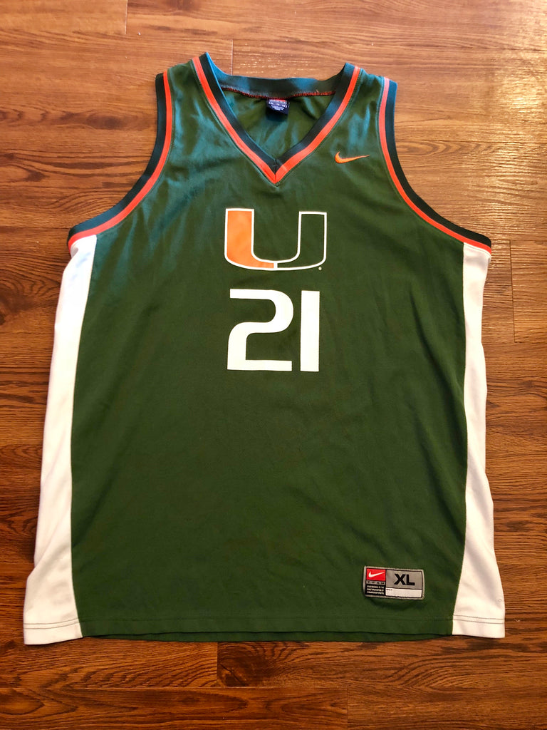 university of miami basketball jersey